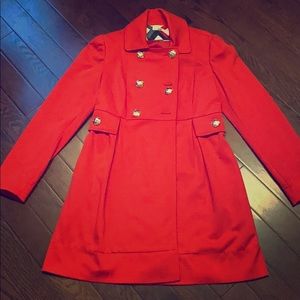 Shoshanna Red Coat size 8